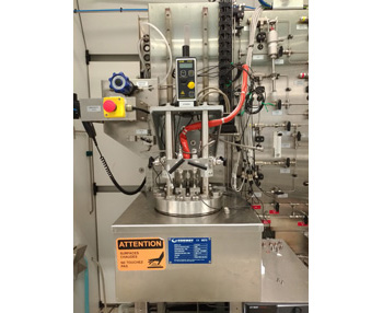 Réacteur instrumenté pour tests jusqu'à 100 bar / 200°C